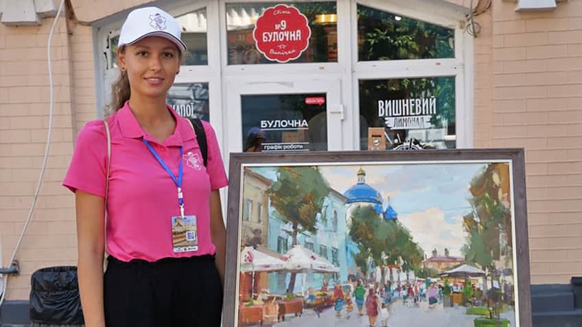 «Кращий художник/The best artist-2021». День другий, Житомир, Євгенія Божко