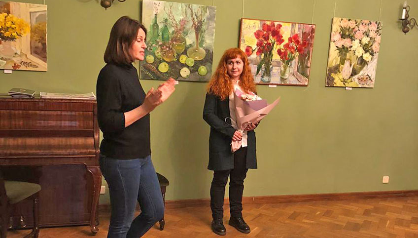 Выставка Веры Устянской «Мгновения жизни» в Киеве