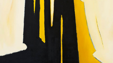 Franco Viola 2021 Andante, 2018, Olio su tela, 100x80 cm