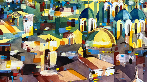 Jansen Chow 2022 Volodymyrsky Cathedral in Autumn