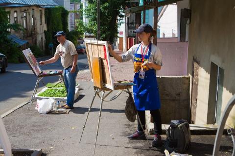Вежа, Мури і «Савой»: проект «Кращий художник» вивів митців на історичні локації 2019 #438172317