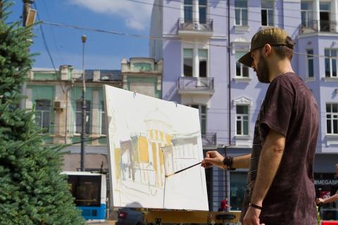 Вежа, Мури і «Савой»: проект «Кращий художник» вивів митців на історичні локації 2019 #1105055396