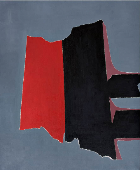 Franco Viola 2021 Oltre II, 2019, olio su tela, 110x90 cm
