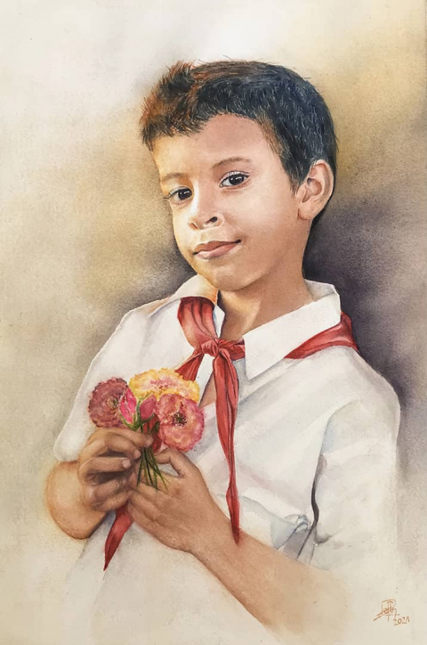 Ingrid Lefevre 2022 Flower angel