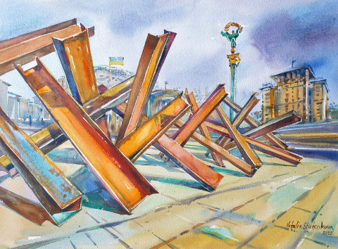 Natalia Studenkova 2022 Independence Square