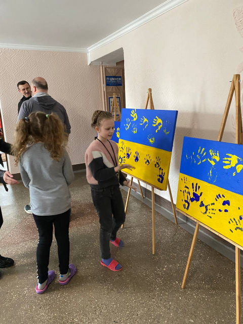 Прапор України очима дітей 2022 #1053890544
