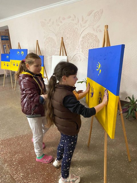 Прапор України очима дітей 2022 #1518977697